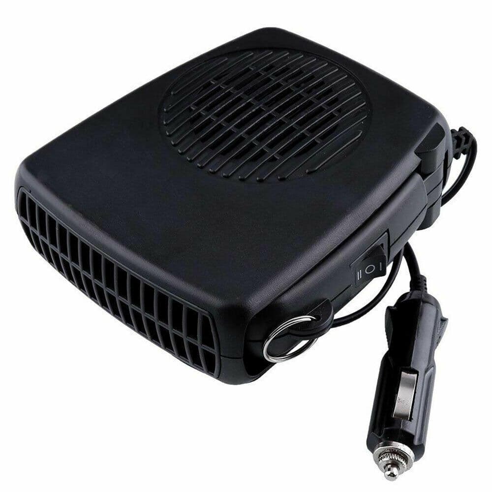 image-Portable Auto Car Heater Fan Air Cooler Windscreen Demister Defroster Heating Fan