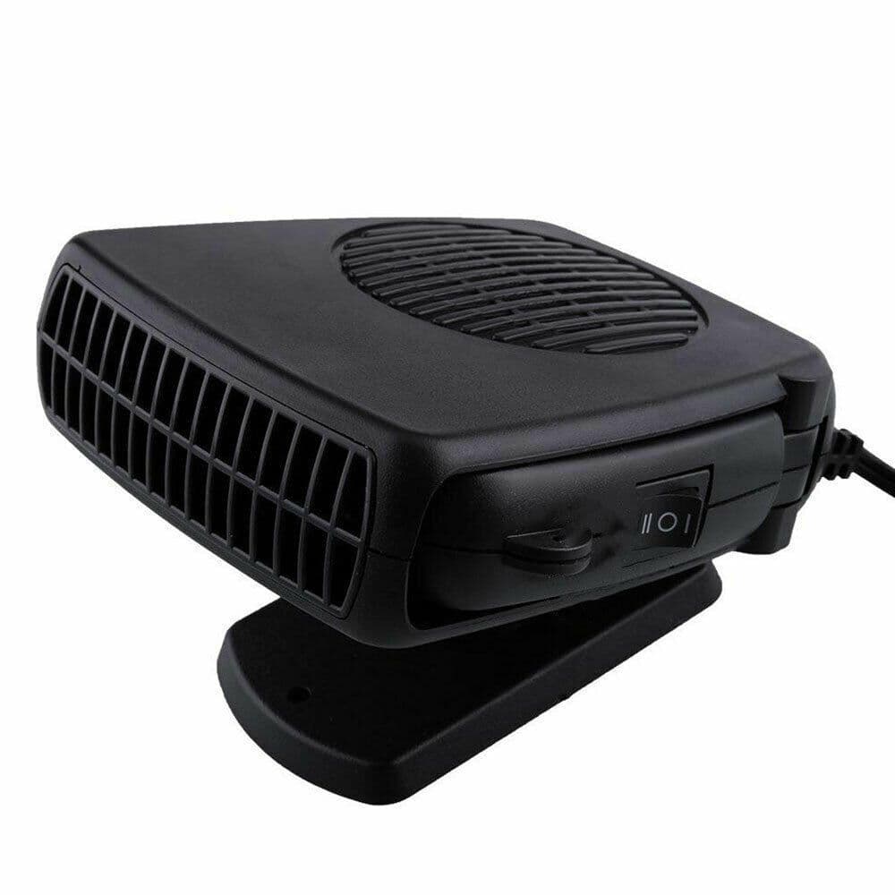 image-Portable Auto Car Heater Fan Air Cooler Windscreen Demister Defroster Heating Fan