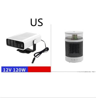 image-Universal Car Defrost Heater Window Mist Remover 12V24V Heating And Cooling Accessories Fan