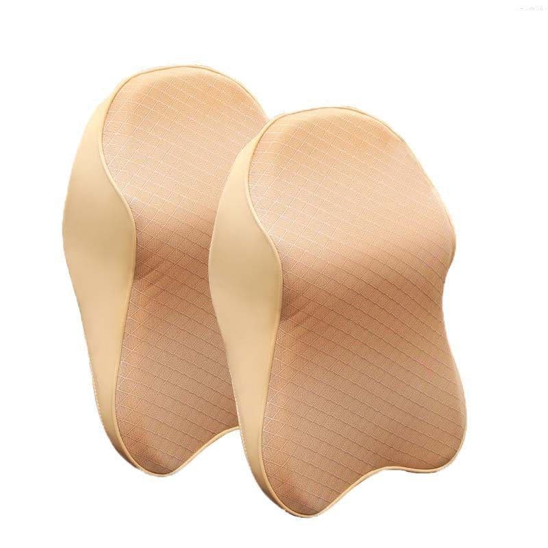 image-Car Driving Seat Headrest Neck Pillow Memory Foam Pillow Cervical Pillow