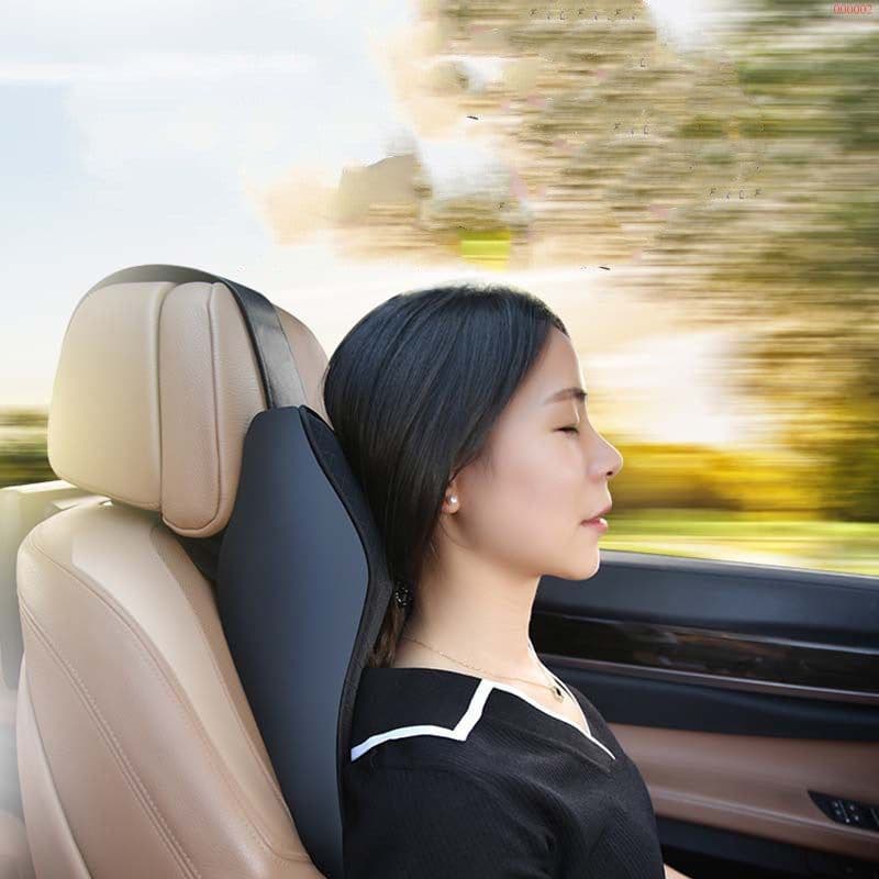 image-Car Driving Seat Headrest Neck Pillow Memory Foam Pillow Cervical Pillow
