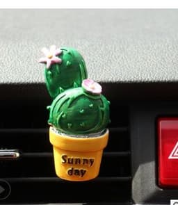 image-Car Air Freshener Plants Perfume Vent Outlet Air Conditioning Fragrance Clip Cute Creative Ornaments Interior Auto Accessories
