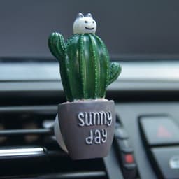image-Car Air Freshener Plants Perfume Vent Outlet Air Conditioning Fragrance Clip Cute Creative Ornaments Interior Auto Accessories