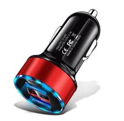 image-Car metal car charger