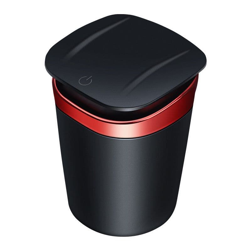 image-Portable Automatic Lighting Car Metal Ashtray