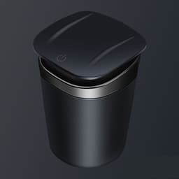 image-Portable Automatic Lighting Car Metal Ashtray
