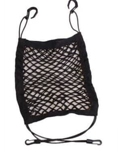 image-Rental Dog Barrier Seat Net Organizer Universal Elastic Auto In The Back Seat For Storage