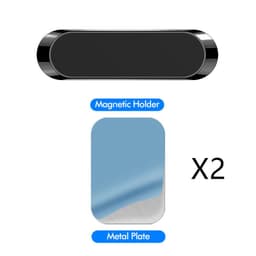 image-F6 Strip Plate Magnetic Car Phone Holder Stand Magnet Holder For Phone In Car Mount Holder