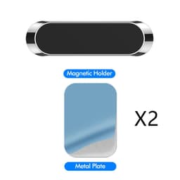 image-F6 Strip Plate Magnetic Car Phone Holder Stand Magnet Holder For Phone In Car Mount Holder