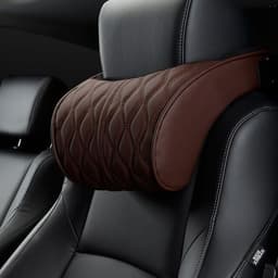 image-Car headrest, car neck pillow, backrest, car seat, universal car lumbar support set