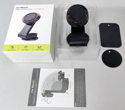 image-360 Degree Rotating Desktop Folding Magnetic Car Navigation Mobile Phone Holder Car Dashboard Support Frame Auto Accessories