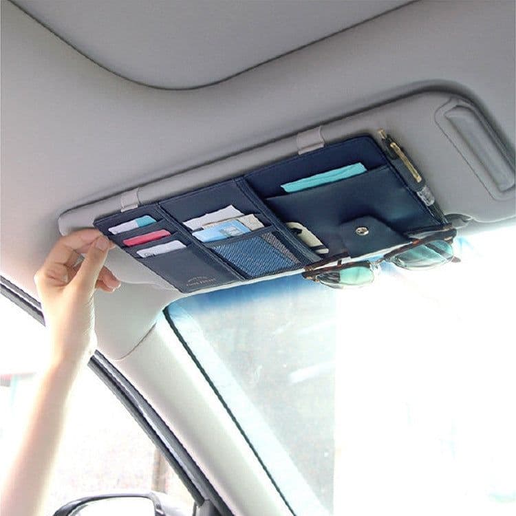 image-Car Sun Visor Clip Car Accessories