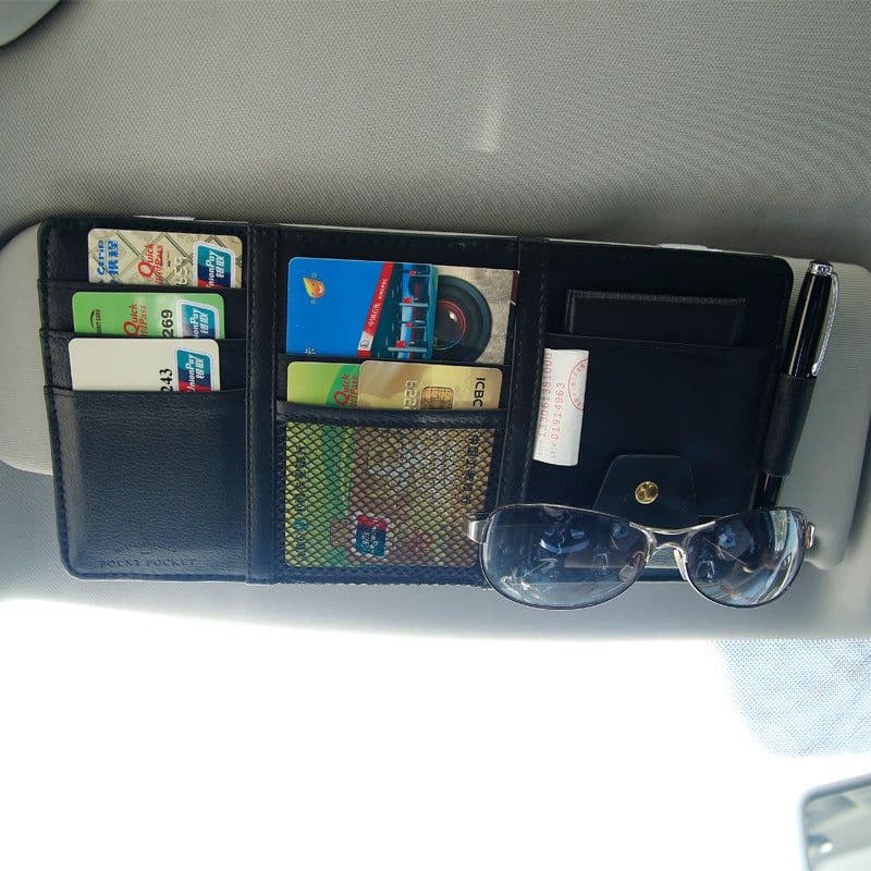 image-Car Sun Visor Clip Car Accessories