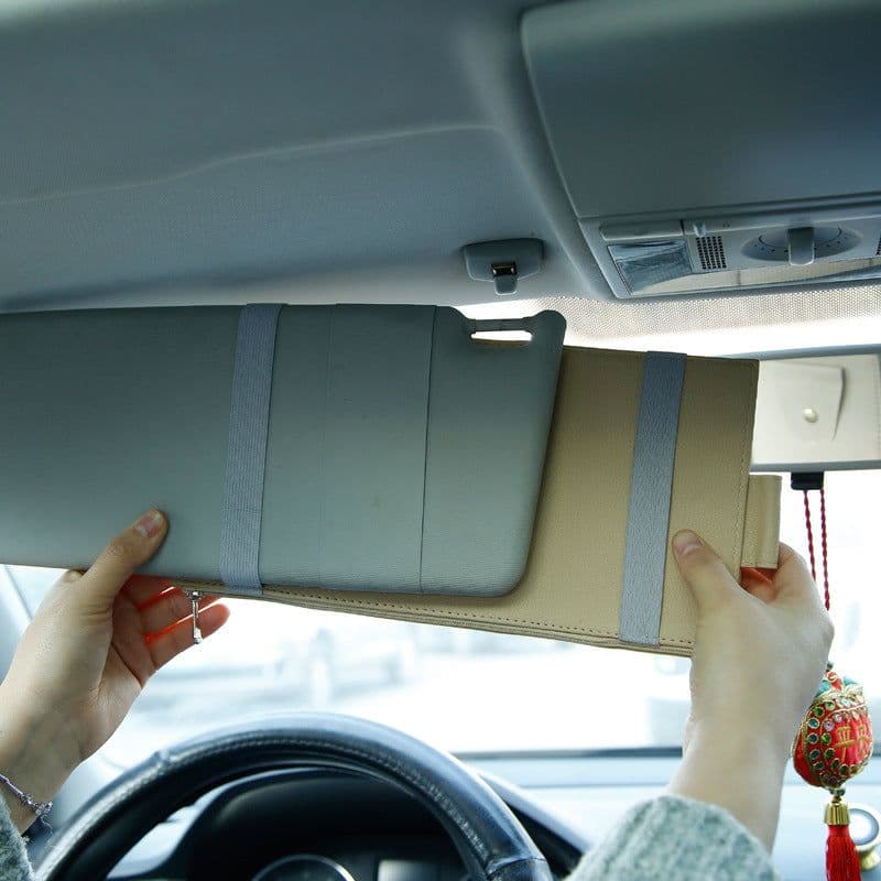 image-Car Sun Visor Clip Car Accessories