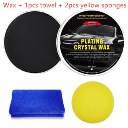 image-Car Diamond Crystal Wax Black Wax Coating Waxing Polishing Sewage Crystal Hard Wax
