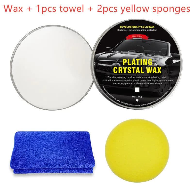 image-Car Diamond Crystal Wax Black Wax Coating Waxing Polishing Sewage Crystal Hard Wax