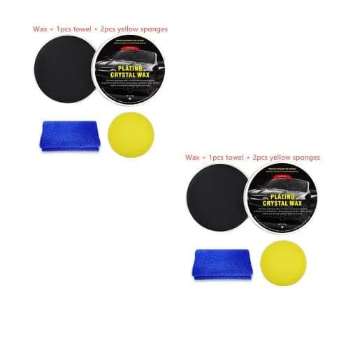 image-Car Diamond Crystal Wax Black Wax Coating Waxing Polishing Sewage Crystal Hard Wax