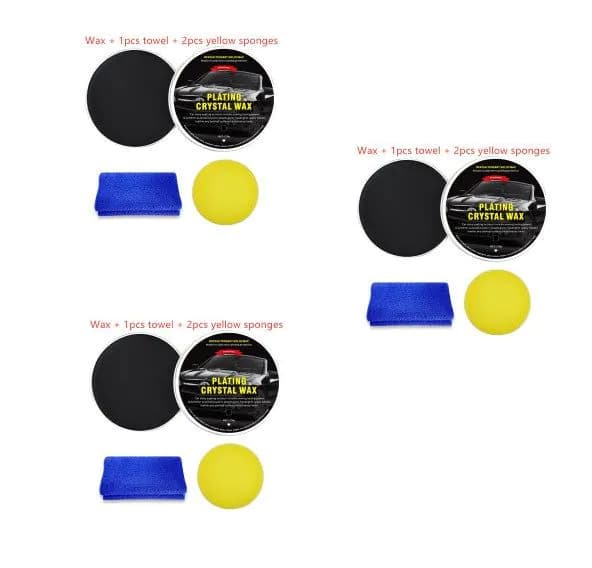 image-Car Diamond Crystal Wax Black Wax Coating Waxing Polishing Sewage Crystal Hard Wax
