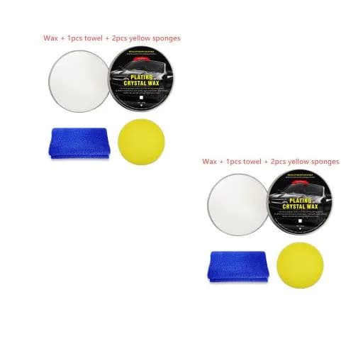 image-Car Diamond Crystal Wax Black Wax Coating Waxing Polishing Sewage Crystal Hard Wax