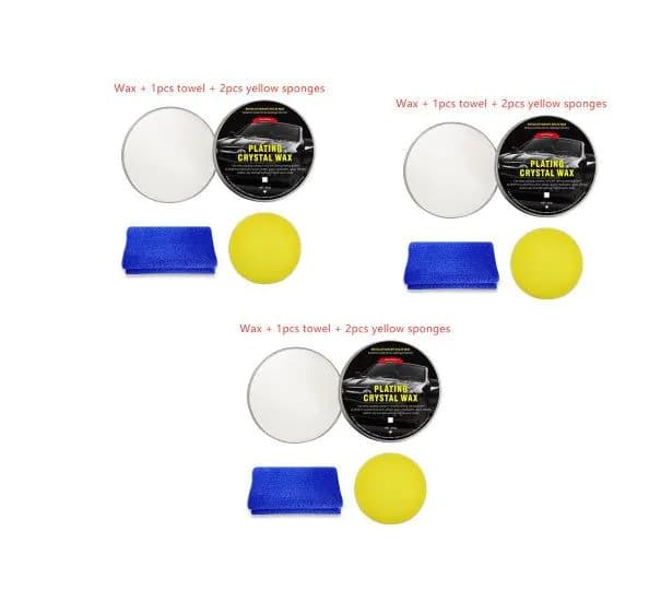 image-Car Diamond Crystal Wax Black Wax Coating Waxing Polishing Sewage Crystal Hard Wax
