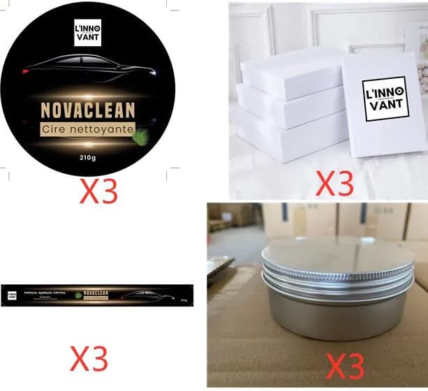 image-Car Diamond Crystal Wax Black Wax Coating Waxing Polishing Sewage Crystal Hard Wax