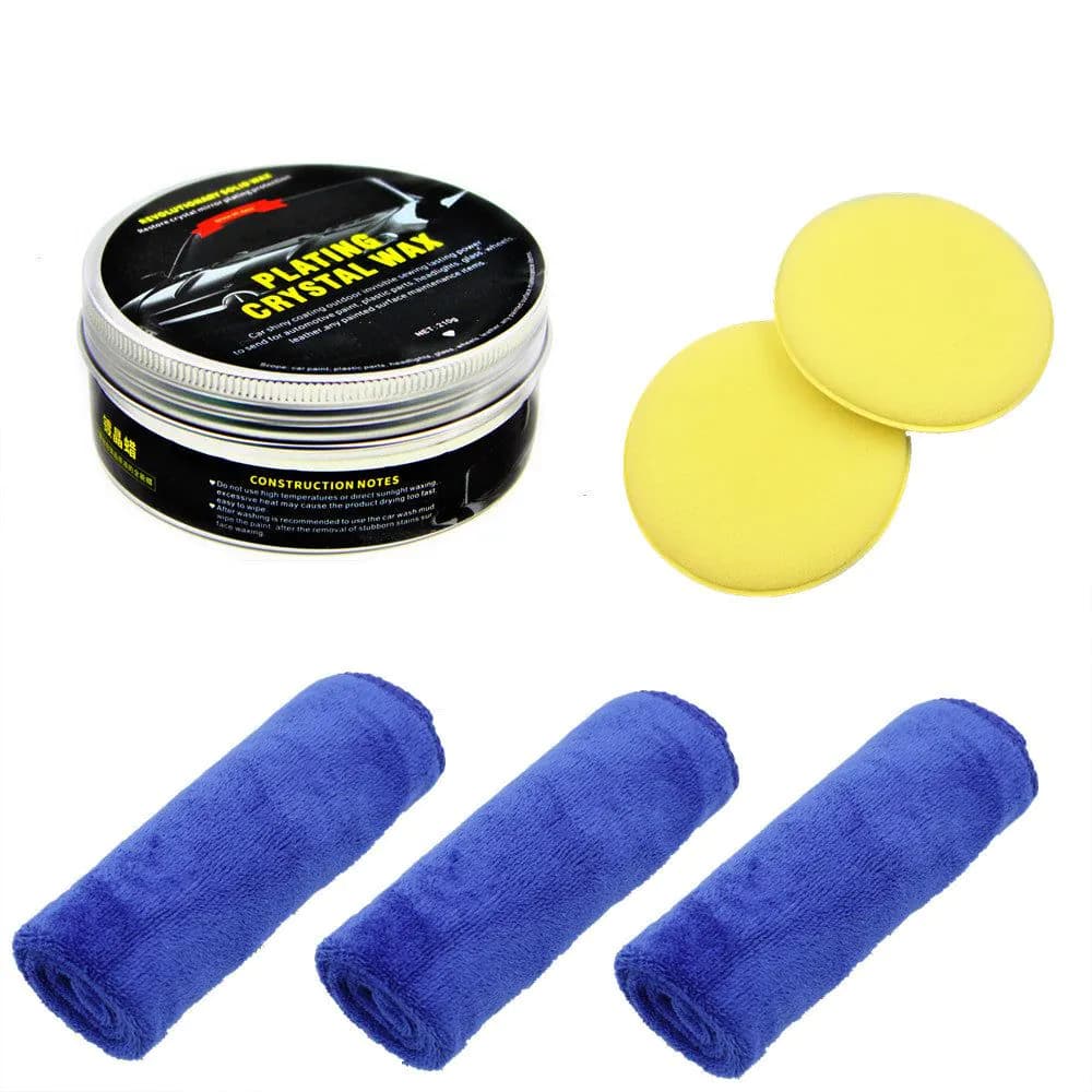 image-Car Diamond Crystal Wax Black Wax Coating Waxing Polishing Sewage Crystal Hard Wax