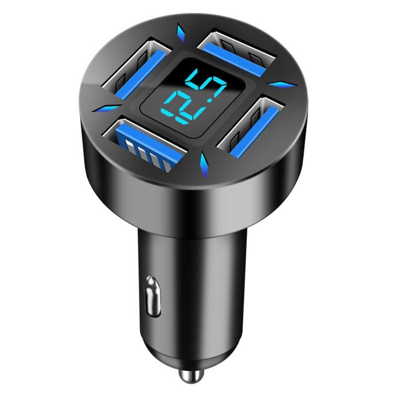 image-Four-port Car Charger 4USB Car Charger