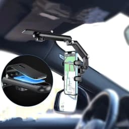 image-Car Mount Sun Visor Rear Seat