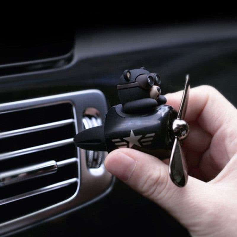 image-Aviator Bears Car Air Outlet Aromatherapy Ornaments