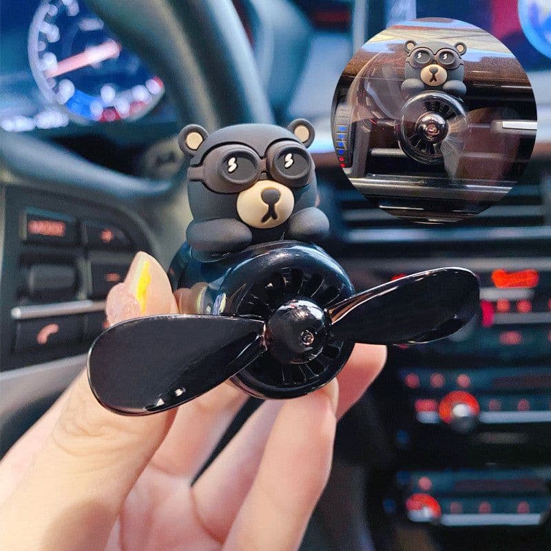 image-Aviator Bears Car Air Outlet Aromatherapy Ornaments