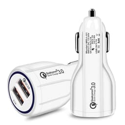 image-Quick Charge 3.0 Car Charger For Mobile Phone Dual Usb Car Charger Qualcomm Qc 3.0 Fast Charging Adapter Mini Usb Car Charger