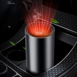 image-Car Heater Vehicle Heating Cooling Fan Portable Defrosting and Defogging Small Electrical Appliance Fun