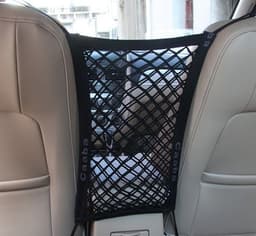 image-Elastic Car Pet Fence Dog Safety Isolation Net Children Travel Isolation Barrier Mesh Dog Fence Anti-collision Mesh Pet Supplies