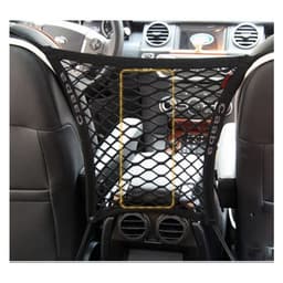 image-Elastic Car Pet Fence Dog Safety Isolation Net Children Travel Isolation Barrier Mesh Dog Fence Anti-collision Mesh Pet Supplies