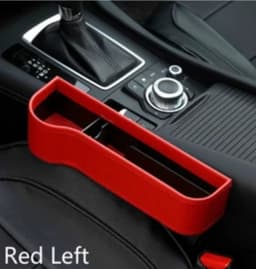 image-PU Car Organizer Seat Gap Storage Box Car Seat Side Slit for Wallet Phone Coins Cigarette Keys Cards Car Accessories