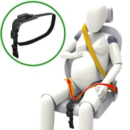 image-Pregnant women's safety belts Pregnant women's tire belts belts prenatal care belts with anti-belts