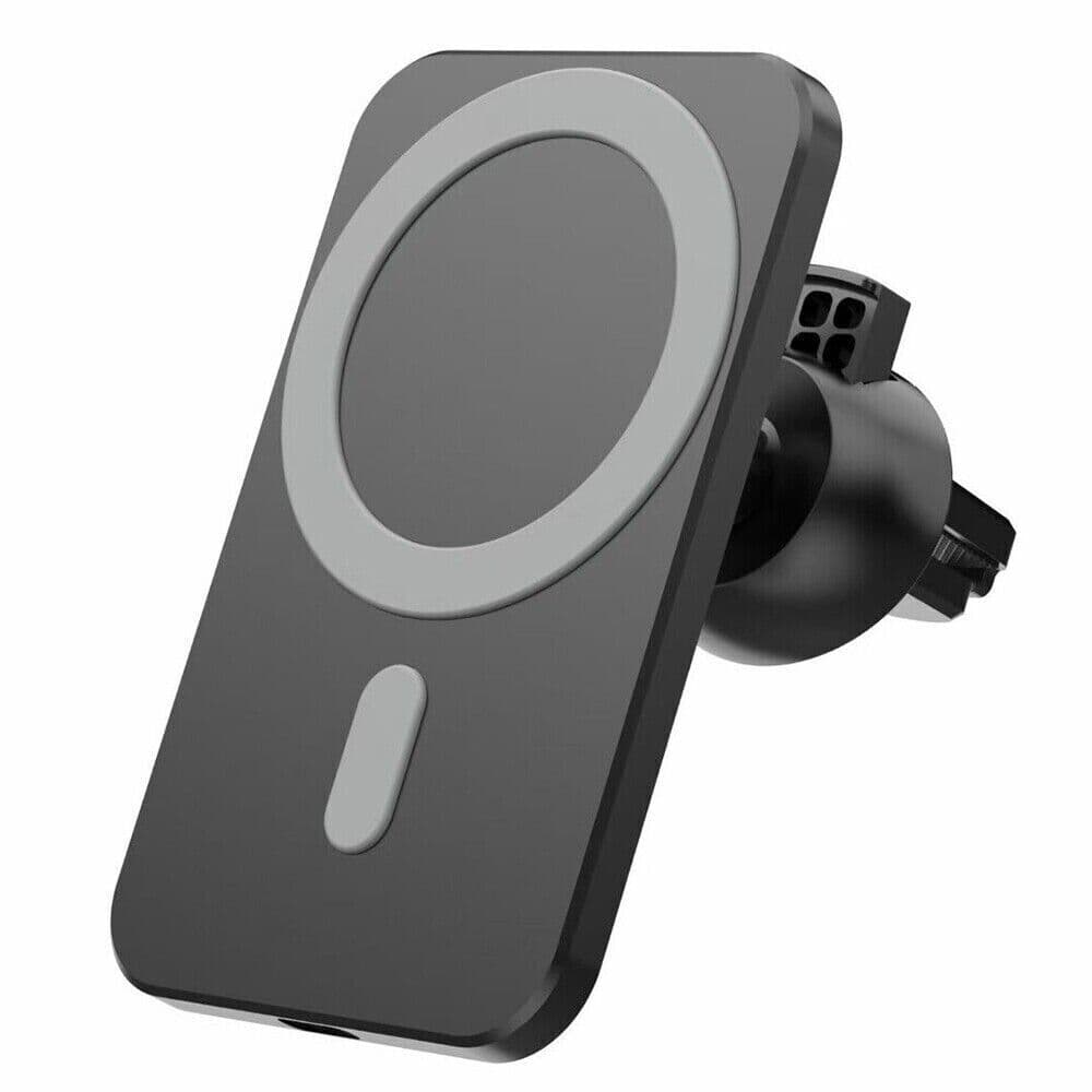 image-Magnetic Wireless Chargers Car Air Vent Stand Phone Holder Mini QI Fast Charging Station For Phone