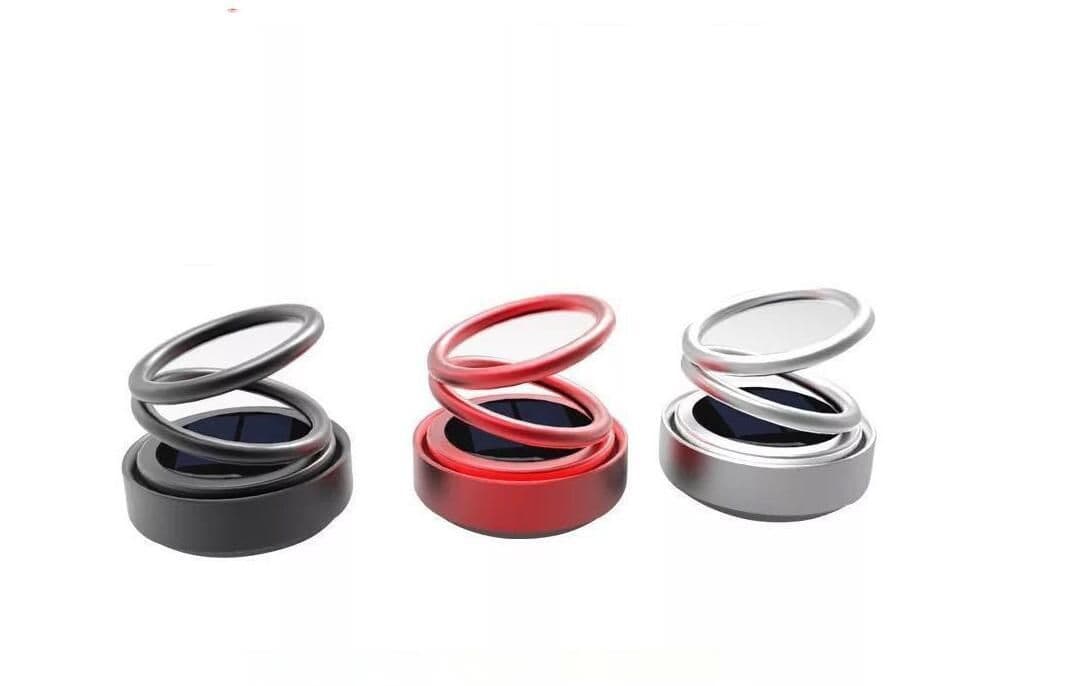 image-Solar Auto Rotation Car Air Freshener Perfume Seat