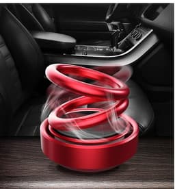 image-Solar Auto Rotation Car Air Freshener Perfume Seat
