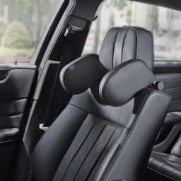 image-Car headrest pillow Sleep Adjustable Side Car Soft Travel Seat Headrest Auto Leather Support Neck Pillow Cushion car accessories