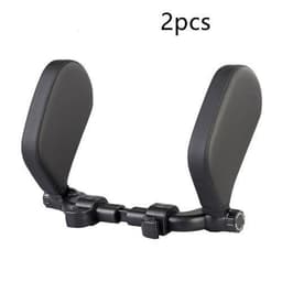 image-Car headrest pillow Sleep Adjustable Side Car Soft Travel Seat Headrest Auto Leather Support Neck Pillow Cushion car accessories