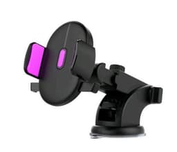 image-Car Phone Holder Long Rod Telescopic Car Dashboard Suction Cup Type