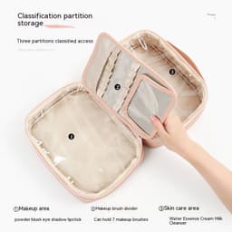 image-Multifunctional Storage Portable Ins Net Red Travel Washing And Makeup Bag