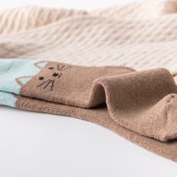 image-All-match Cartoon Winter Thicken Thermal Cat Terry Women's Mid-calf Length Sock