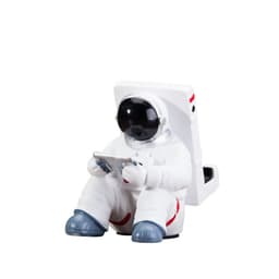 image-Simple Astronaut Mobile Phone Stand Student Desktop Holder Cute Spaceman Cell Phone Holder Creative Gift Small Desk Decoration