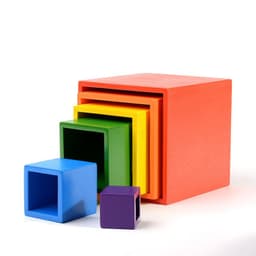 image-Jigsaw Puzzle Large 12-piece Arch Bridge Rainbow Building Blocks Early Childhood Education Toys