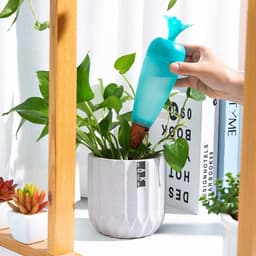image-Plant Watering Globes Plastic Self Watering Spike Bulb Automatic Watering Dripper Irrigation Devices for Indoor Outdoor