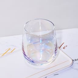 image-Nordic Colorful Glass Rainbow Glass Family Drinking Water Cup Dazzling Cup