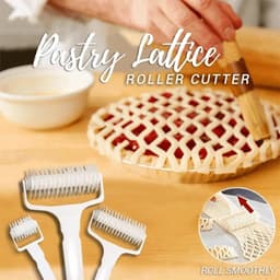 image-Kitchen Pizza Roller Pin Bread Hole Puncher DIY Baking Needle Tool Biscuit Wheel Pin Pasta Dough Crimper Kitchen Pizza Tool