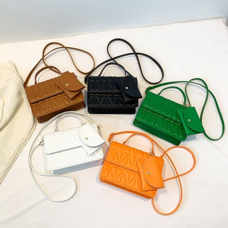 image-Popular Fashion Diamond Embroidery Thread Elegant Tote